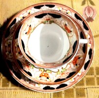 ANTIK ANGOL FAJANSZ REGGELIZŐ SZETT - LONGTON  - Art&Decoration