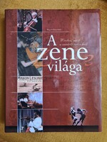 A zene világa, újszerű állapotú Magyar Könyvklub kiadvány rengeteg színes fotóval illusztrált album