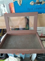 Piacosoknak arany èkszer tarto doboz szekrény vitrin zárható 60x40 cm