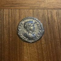 Geta ezüst denár, AD 200-202 Roma -3,1gr, 18-19mm átmérő.