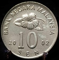 Malajzia, 2002. 10 B05B2