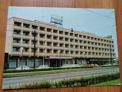 Régi képeslap,Budapest, Aero szálló, ma Hotel Ibis, 1980-as évek körüli