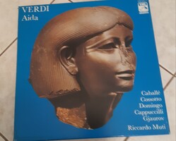 Verdi: Aida bakelit lemezen