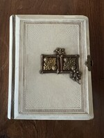 Rézveretes csatos református énekes, zsoltáros, imádságos könyv 1904-ből