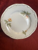 Zsolnay kistányér  sárgarozsás  19cm