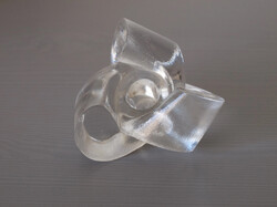 Rosenthal kristály gyertyatartó // Michael Boehm