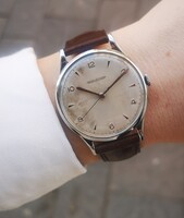 Jaeger - LeCoultre elegáns vintage öltönyóra - szervizelve, Tiktakwatch garanciával!