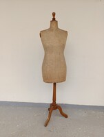 Antique Dummy, Wooden Legged Dummy for Costume, Clothing Hanger, Shop Decor, 663 1718