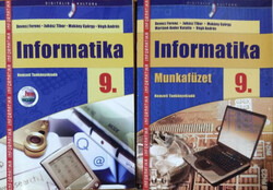 Informatika 9. - Tankönyv + Munkafüzet (2 kötet) - Devecz Ferenc és szerzőtársai