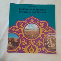 Intourist kiadvány Üzbegisztánról  angol nyelven 1980-as évek