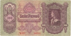 100 pengő 1930 csillagos 2.