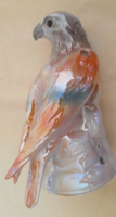 Asztali porcelán lámpa test 05 - sas aromalámpa parfümlámpa párologtató irizáló búra 21,5x15x10cm