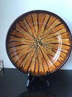 Retro kerámia falitányér 27cm.