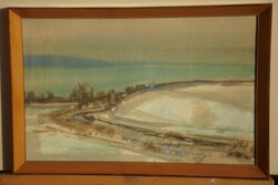 Pleidell János (1915-2007) : Aszófői öböl
