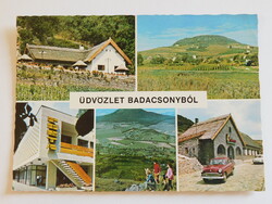 Képeslap - Badacsony - mozaik