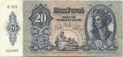 20 pengő 1941 2.