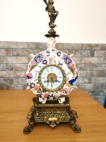 Zsolnay kandalló óra(57cm)