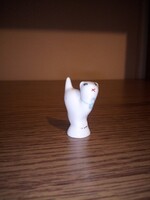 Hollóházi porcelán csikknyomó cica, macska. Hibátlan.