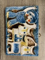 Török és a tehenek falikép, Sövegjártó