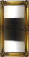 1U529 Antik aranyozott Blondel keretes álló tükör 102 x 52 cm