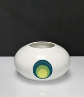 Jelzett porcelán op art váza Hans Theo Baumann