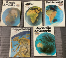 Képes földrajz könyvsorozat, 70-es évek