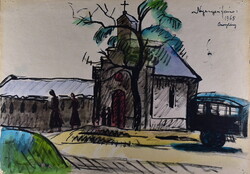 Nyergesi János (1895 - 1982) OROSZLÁNY 1965
