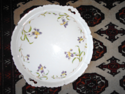 Szecessziós  nagy méretű porcelán tálca 42 cm