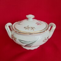 Cseh porcelán EPiAG bonbonier, cukortartó