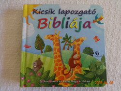 Bethan James: KICSIK LAPOZGATÓ BIBLIÁJA - kemény lapos gyermekkönyv Kállai Nagy Krisztina rajzaival