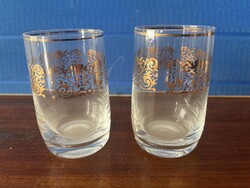 Régi aranymintás borospohár-pótlásnak