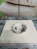 MZ Altrohlau Antik Virágmintás Porcelán Kínáló Tál A142