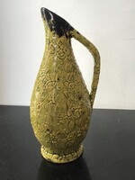 Retro kerámia kancsó váza 21cm.
