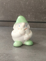 Aquincumi porcelàn figura. Törpe, Kuka. Ősz Szabó Antónia. Retro.