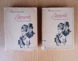 Guy de Maupassant - Ékszerek I-II. (Európa Könyvkiadó 1957 - válogatott novellák)