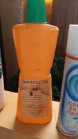 Retro Brigéciol GS emulziós üres műanyag flakon