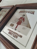 BEEFEATER - " pub ", tükör, dekor kép