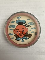 Trafikárú golyós egeres kétoldalas retró játék German sailor dexterity puzzle tengerész ügyességi