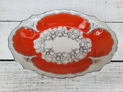 Vintage, régi, Oscar Schlegelmilch porcelán kínáló tál