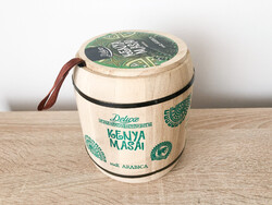 Fa kávés doboz - Kenya Masai