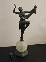 Unique and amazing art deco lamp
