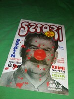 1.ÉVF 7.szám SZTORI - FÜGGETLEN SZÓRAKOZTATÓ magazin EROTIKUS AKT + IRON MAIDEN ZENEKAR POSZTERREL