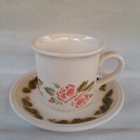 Biltons Coloroll virágmintás porcelán bögre,csésze, alj.