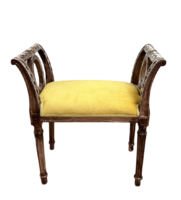 Antik stílusú shabby vintage etrüszk szófa ülőke szék