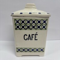 Antik porcelán fűszertartó
