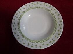 Alföldi porcelán, petrezselyem mintás mélytányér. Jókai