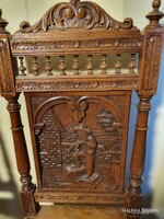 6 db antik neoreneszánsz támlásszék