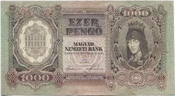 1000 pengő 1943 Szálasi 2.