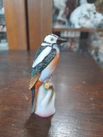 Herendi Mini Madár Porcelán Figura. 8 cm.