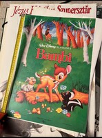 Bambi, filmplakát, moziplakát, Walt Disney, 1997 45cm